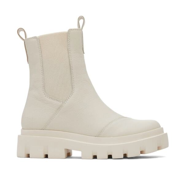 Toms Shoes - Toms Women's Rowan Water resistant Chelsea Boots in Light Sand Size 7.5